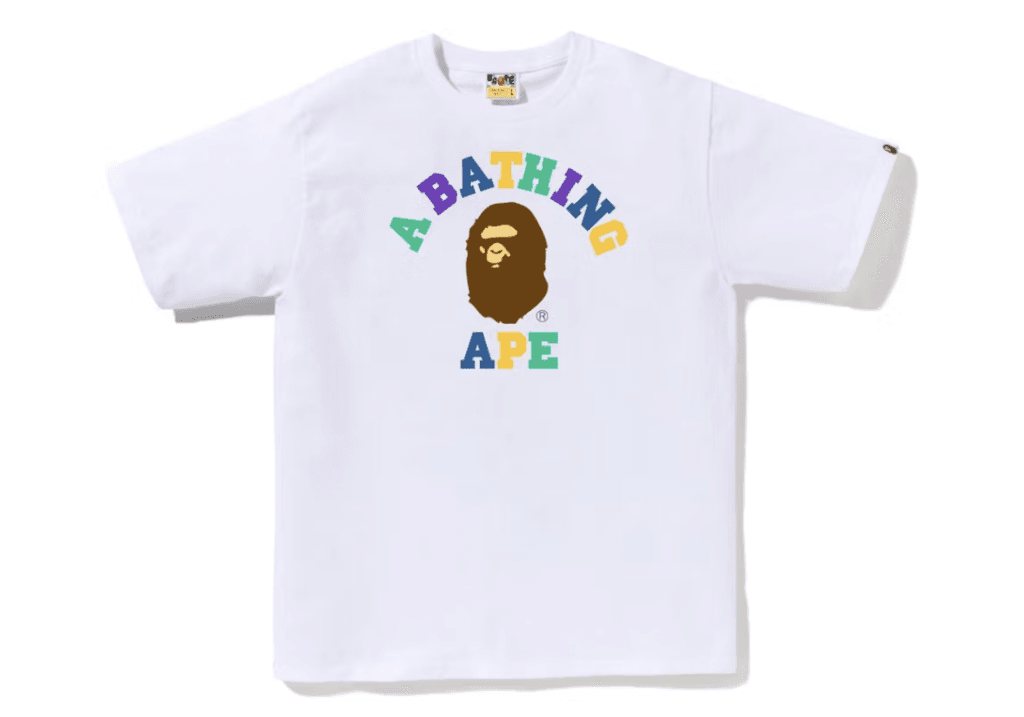BAPE Colors College Tee